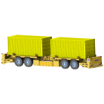 Outdoor trackless guided heavy payload mobile robot (harbour)