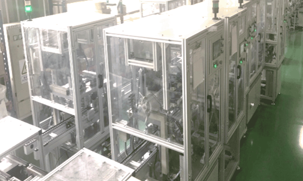 Auto Lock Assembly and Test Line