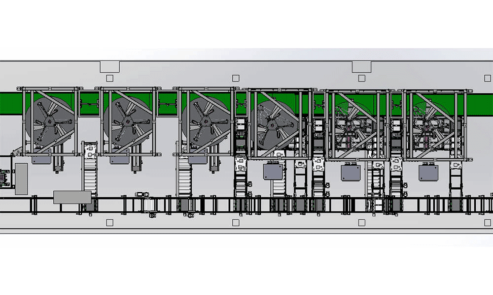 Lithium Battery Formation and Capacity Sorting Production and Test System