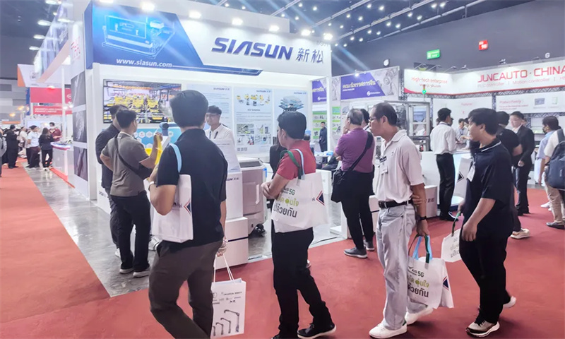 SIASUN ปรากฏตัวในงานแสดงสินค้าเครื่องจักรกลนานาชาติประเทศไทย (กรุงเทพฯ) ประจำปี 2024! ร่วมมือเพื่อการพัฒนาอย่างลึกซึ้ง สร้างสรรค์อนาคตที่ “อัจฉริยะ” (ภาพที่ 1)