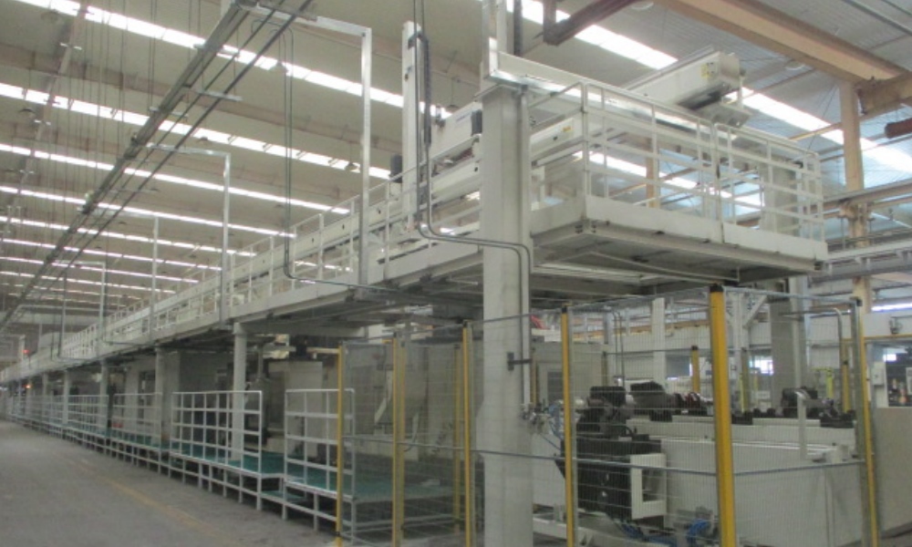 Gantry Robot for Automated Handling in Axle Pro...