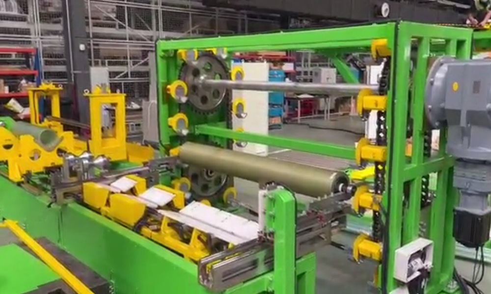 Automated Palletizing System for Finished Cartons