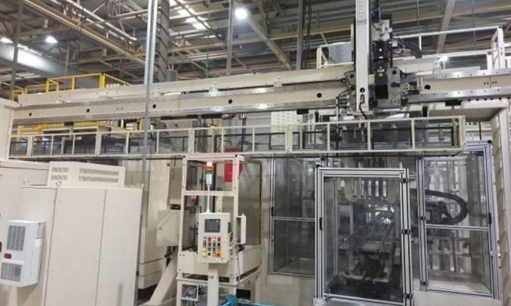 Camshaft Gantry Robot for Automated Processing ...