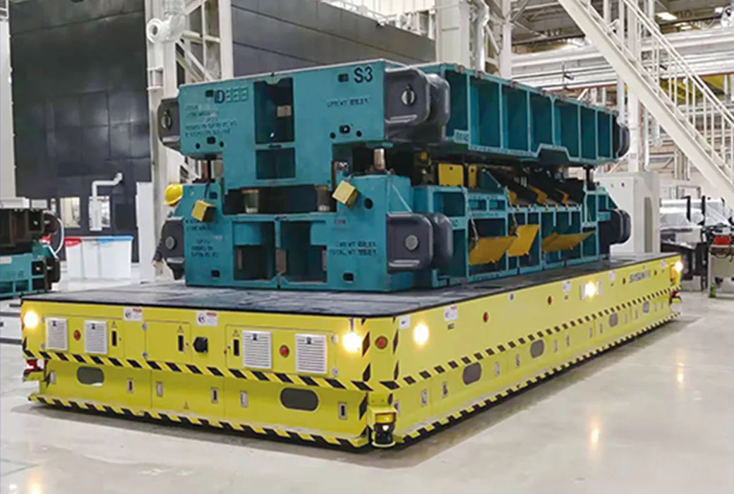 汽车冲压车间移动机器人解决方案