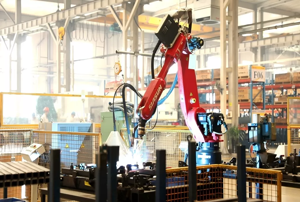 工程机械结构件焊接工作站