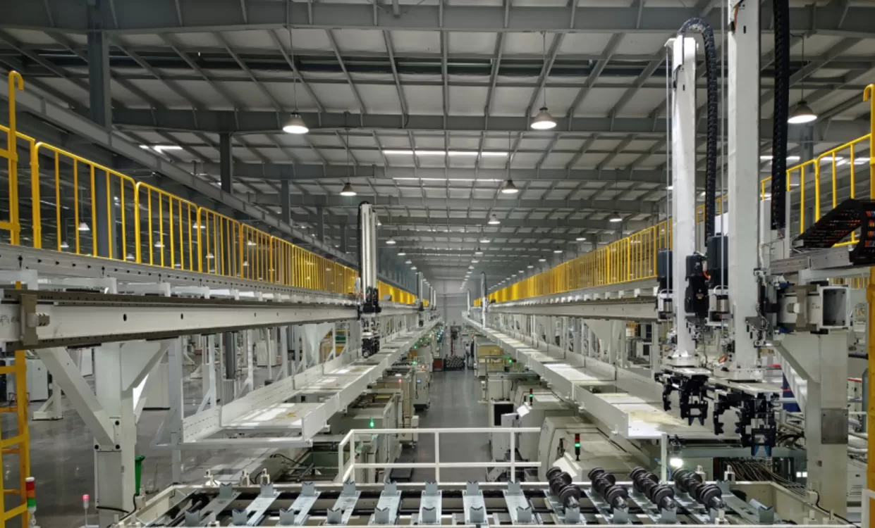 曲轴桁架加工自动化线