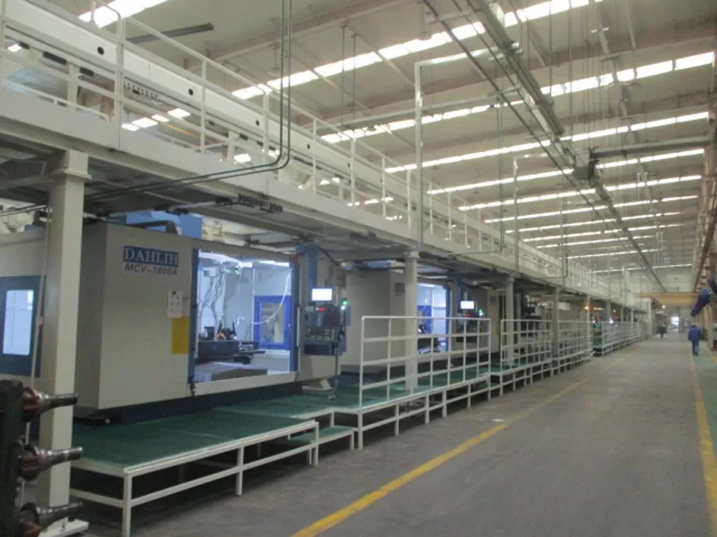 车桥类桁架加工自动化线