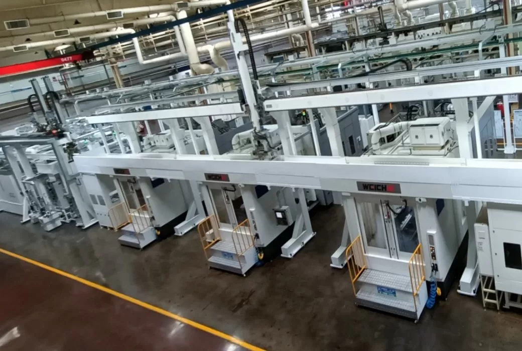 缸体缸盖桁架加工自动化线