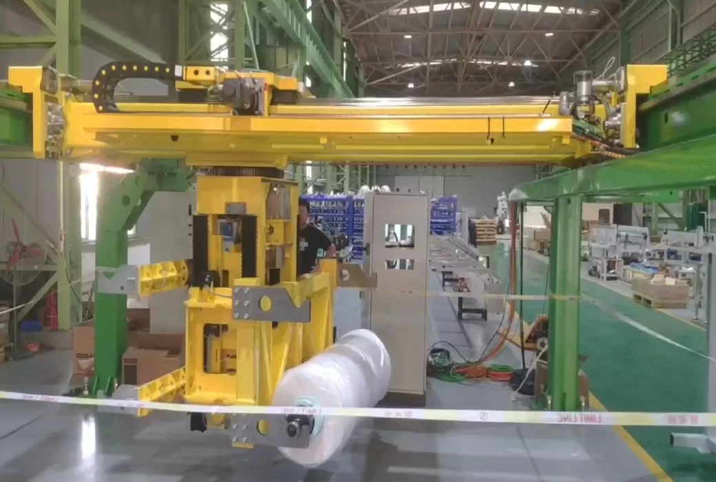 防爆桁架搬运码垛自动化线