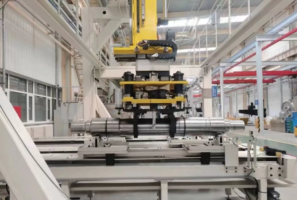 车轴类桁架加工自动化线