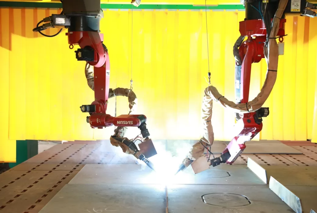 船舶海工焊接产线