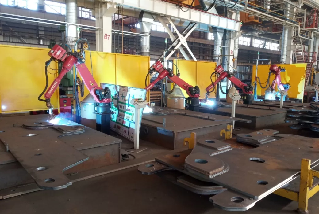 煤矿机械焊接工作岛