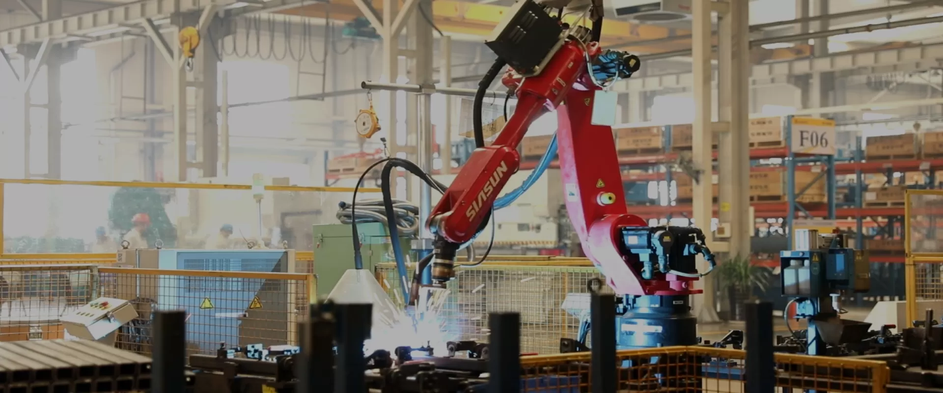 工程机械结构件焊接工作站