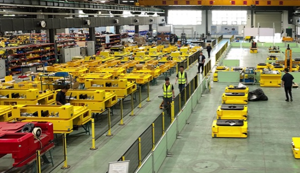 大规模出海！蓝狮娱乐移动机器人大批量进驻欧洲本土新能源市场