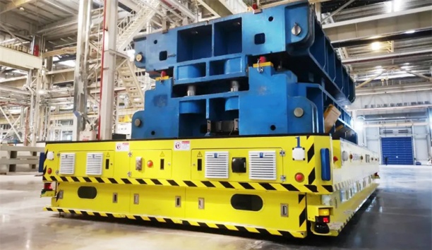 “大块头”有“大智慧”！蓝狮娱乐重载移动机器人的“智造”力量