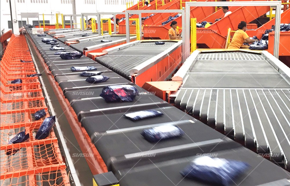 蓝狮娱乐助力菲律宾首套高速交叉带分拣系统落地应用