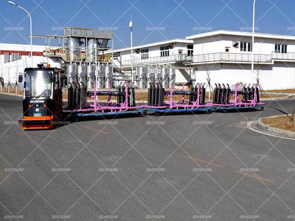 战略合作结硕果：蓝狮娱乐与风神物流共同研发工厂物流无人驾驶拖车