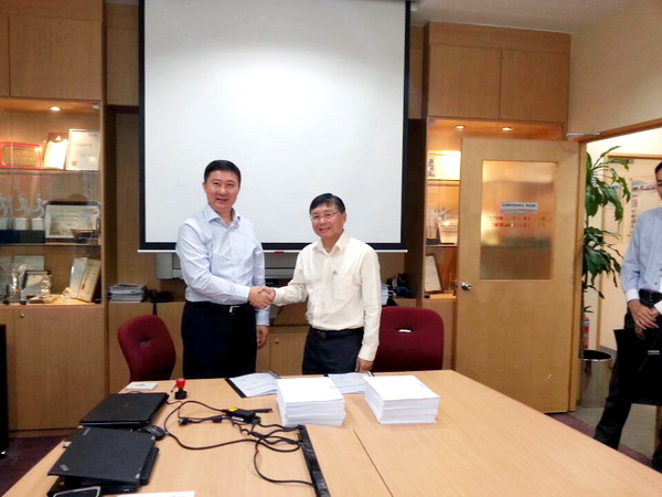 蓝狮娱乐签订新加坡地铁自动化立体仓库项目